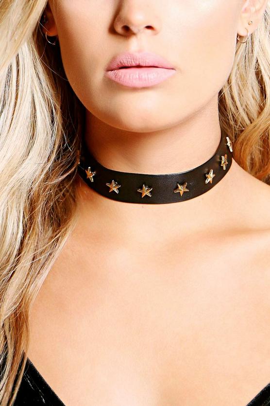 Plus Saskia Star Studded Choker